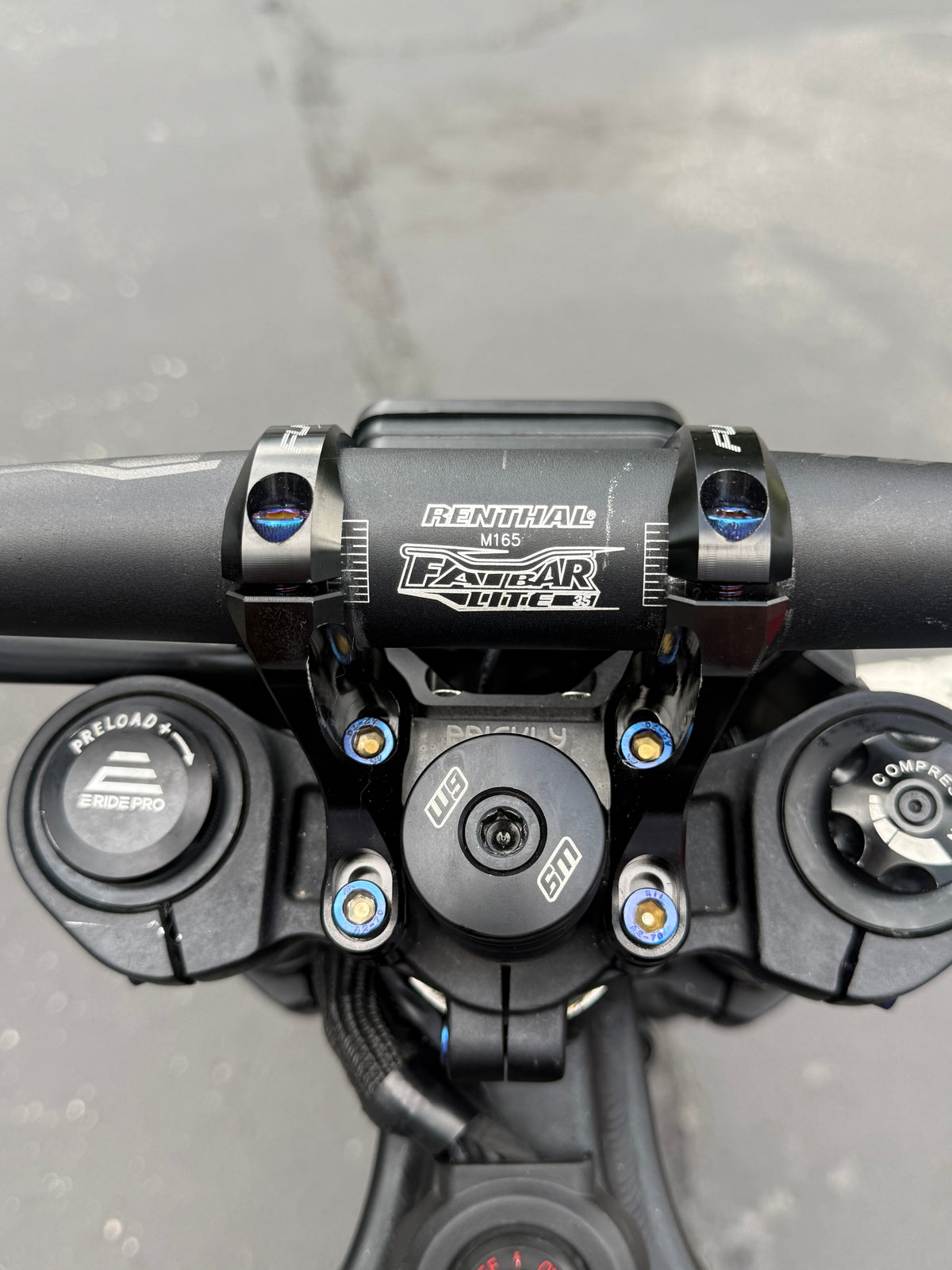 Prickly mount titanium