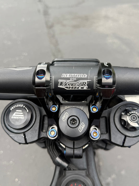 Prickly mount titanium
